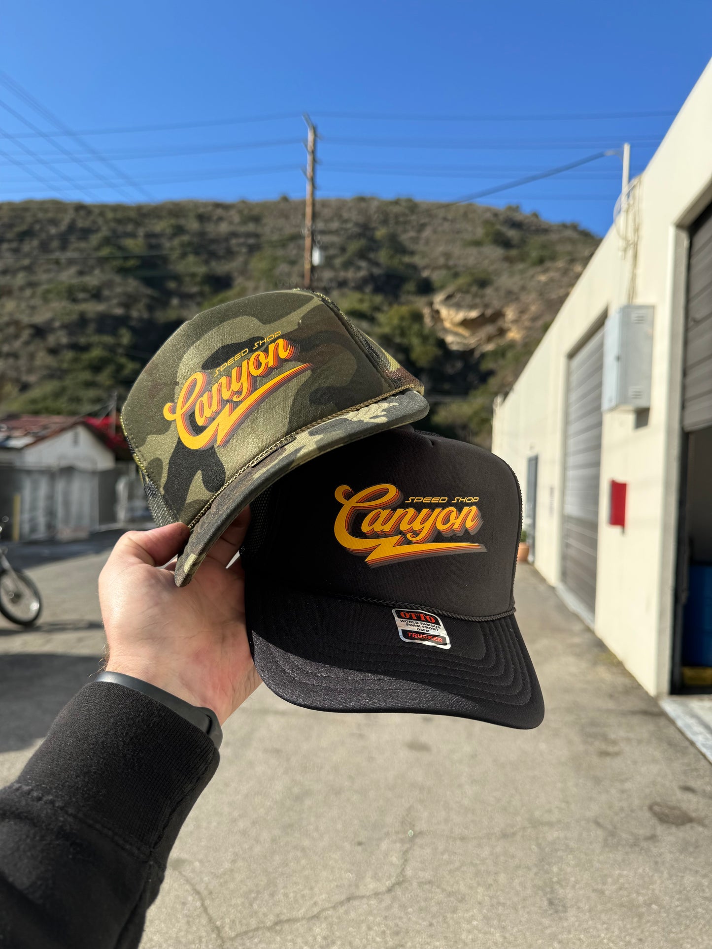 Camo Canyon Speed Shop Hat