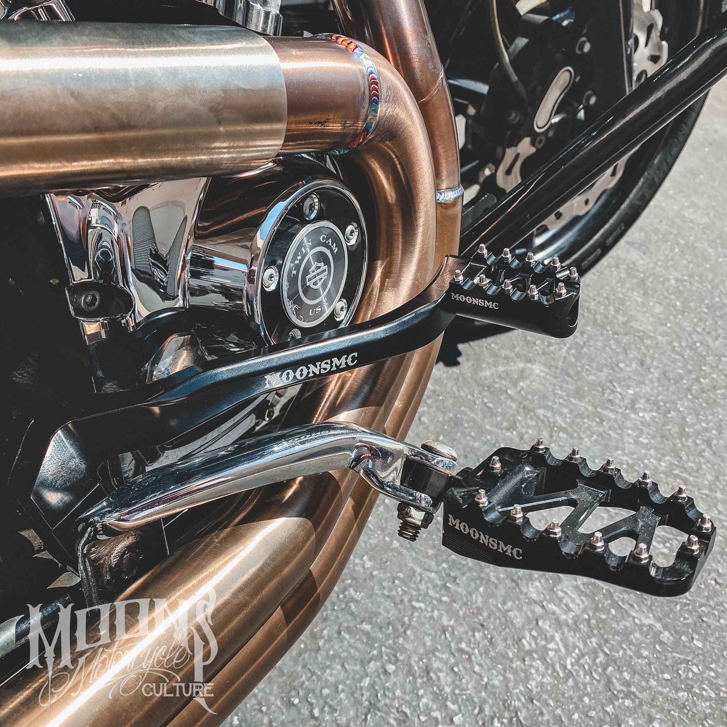 MOONSMC® DYNA FXD BRAKE PEDAL ARM