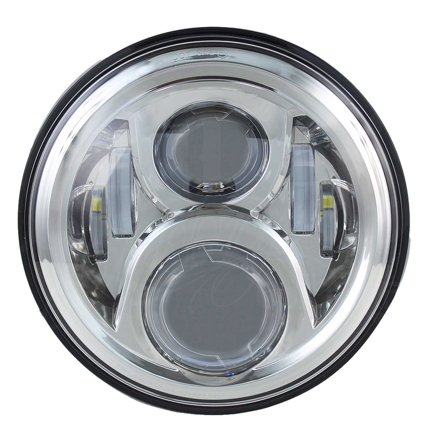 7" MOONSMC® Moonmaker LED Headlight For Harley