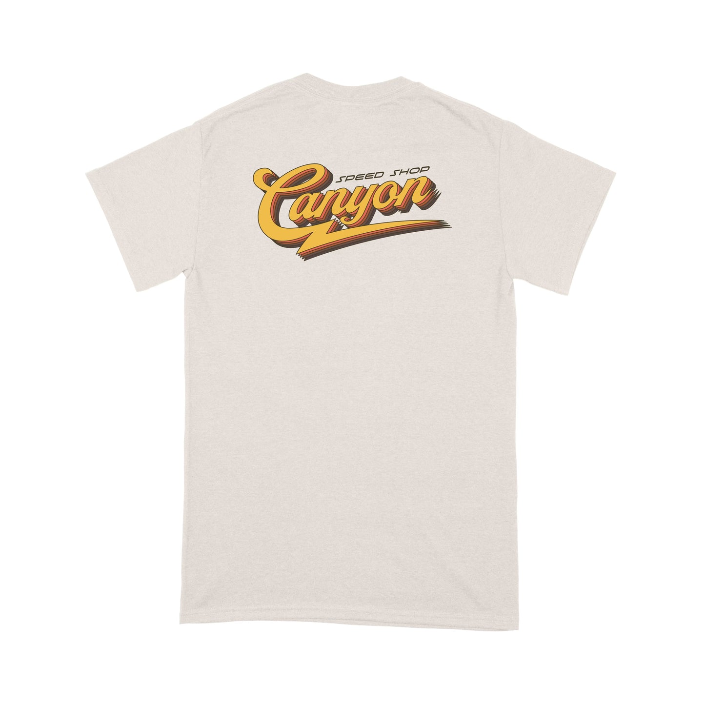 Cream Canyon Speed Shop T-Shirt