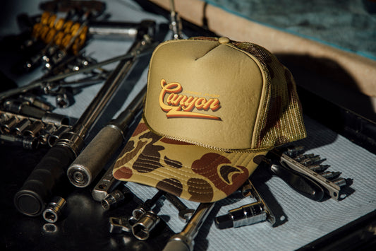 Camo trucker hat v2